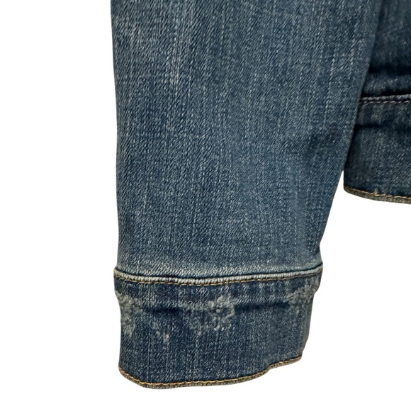 Pilcro and the Letterpress by Anthropologie embroidered Amore Jean Jacket - Picture 5 of 7